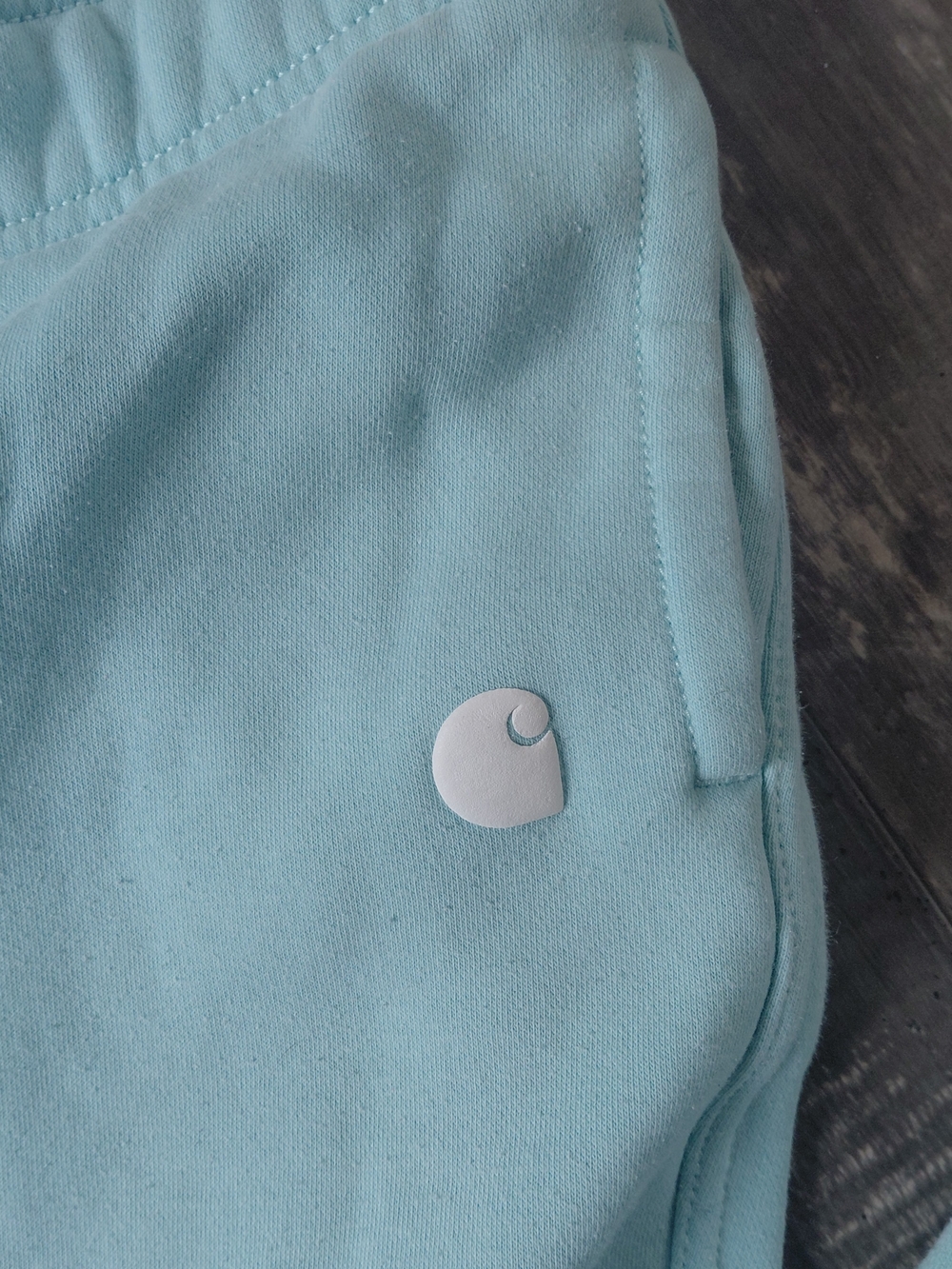 Carhartt Light Blue Women's Jogger Sweatpants - Picture 5 of 7
